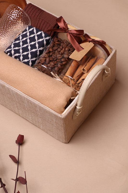 سلة دافئة 🍂