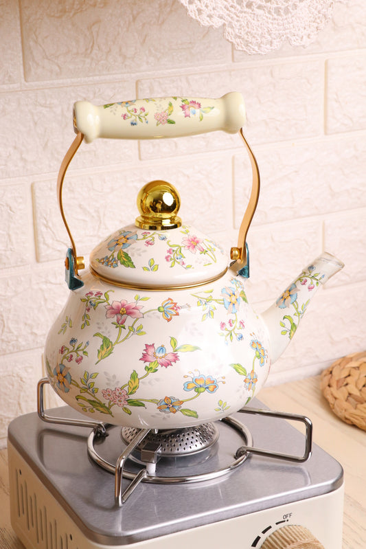 إبريق شاي "فلورال"