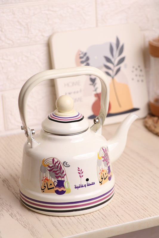 إبريق شاي معدني